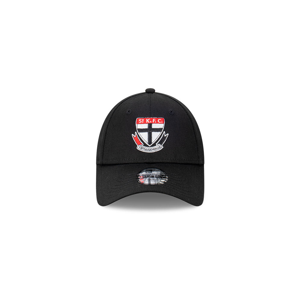 St Kilda Saints Youth Hat - AFL Official Team Colour 9Forty Kids Strapback Cap - New Era